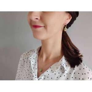 Boucles d'oreilles soleil aventurine