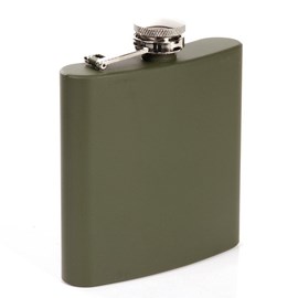 Flasque inox fosco pocket flask olive g
