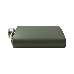 Flasque inox fosco pocket flask olive g