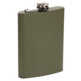 Flasque inox fosco pocket flask olive g