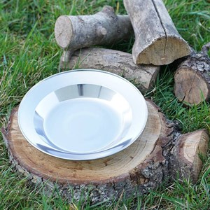 Assiette inox fosco stainless steel 23