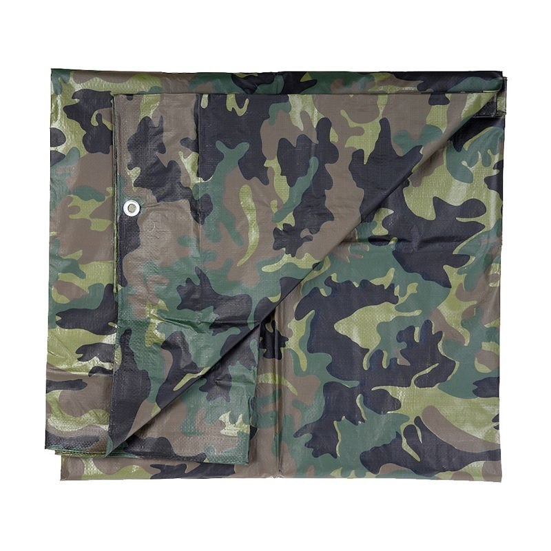 Bâche imperméable 101 inc tarpaulin camouflage 3x5m