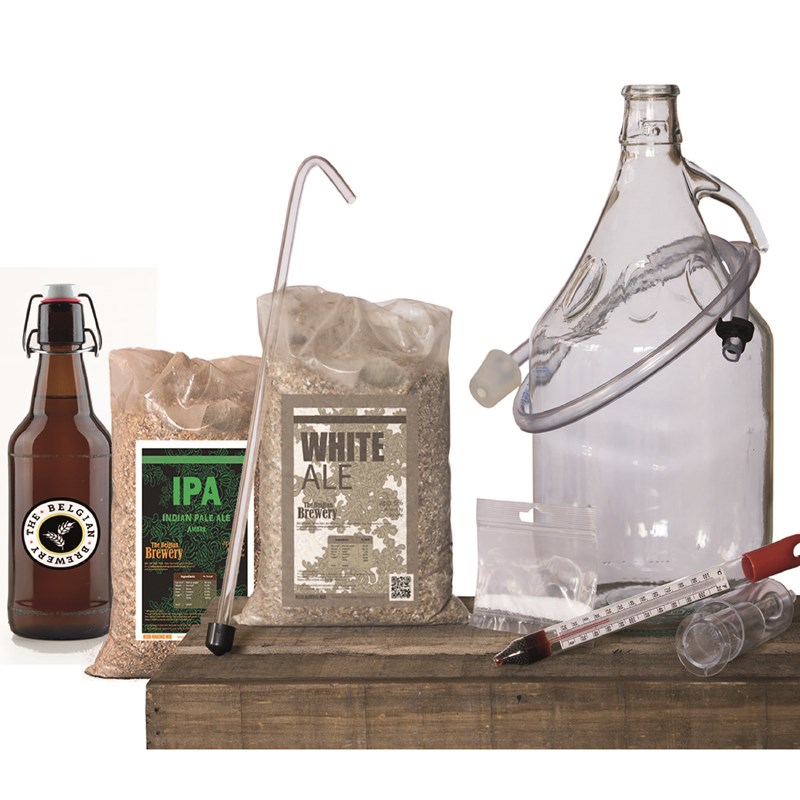 The Belgian Brewery - Pack kit bio white-ipa 15bouteilles
