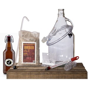 Kit 2x5l ambree-noel 15 bouteilles 33cl