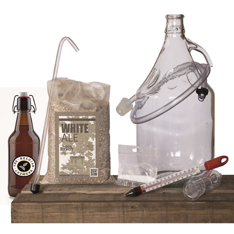 The Belgian Brewery - Pack white kit blanche bio 6bouteilles