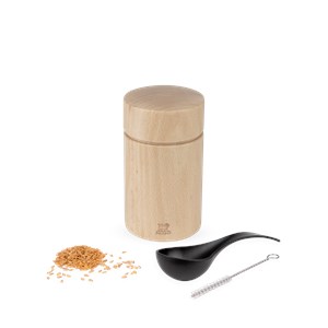 Naka moulin à graines de lin en bois