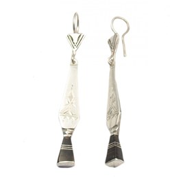 Boucles d'oreilles touareg navette