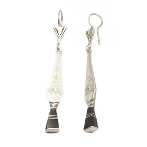 Boucles d'oreilles touareg navette