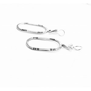 Boucles d'oreille touareg en argent