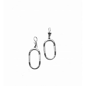 Boucles d'oreille touareg en argent