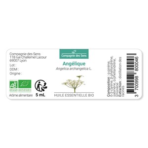Angélique (angelica archangelica) - huile essentielle bio - 5ml garantie chromac