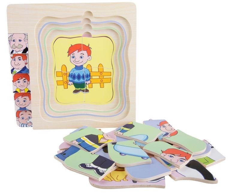 Legler - Puzzle cycle vie - homme