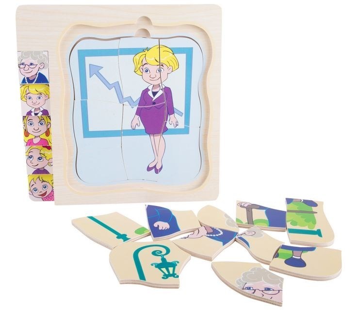 Legler - Puzzle cycle vie - femme