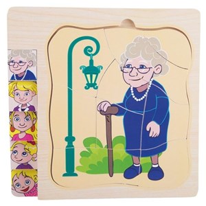 Puzzle cycle vie - femme