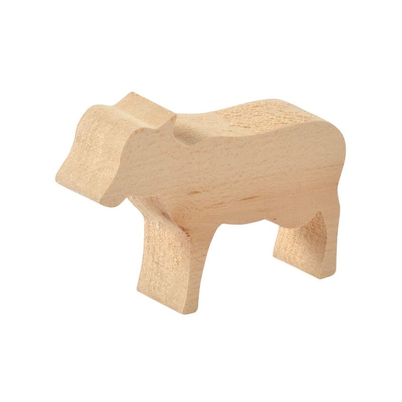Cheval, figurine animal de la ferme, jouet en bois ostheimer