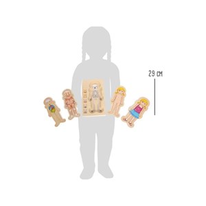Puzzle anatomie - fille