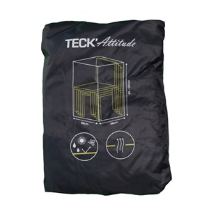 Housse pour 4 chaises de jardin empilées