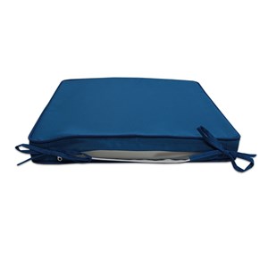 Coussin bleu marine pour fauteuils fixes