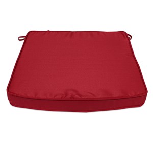Coussin rouge pour fauteuils fixes