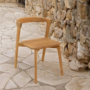 Chaise de jardin en teck massif rumba