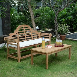 Coussin crème pour banc marlborough