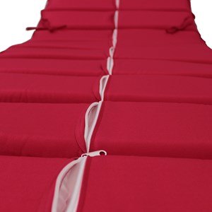 Matelas framboise pour bain de soleil