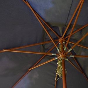 Parasol droit gris 4x3 m pegasia