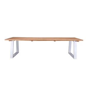 Table de jardin teck massif 300 cm mucen