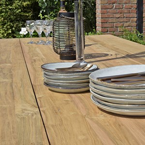 Table teck recyclé 300 cm conceptual