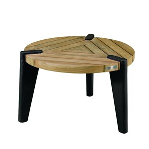 Table basse en teck recyclé 60 cm carmen