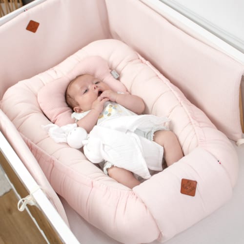 Sevira Kids - Cocon réducteur lit coton nid d'abeille