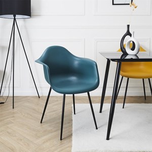 Fauteuil gustav bleu