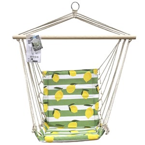 Chaise suspendue citrons