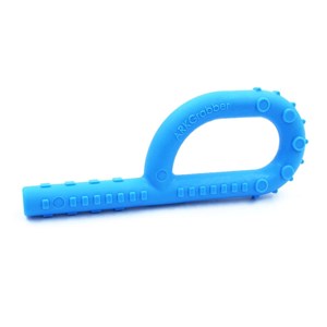 Tube à mâcher texturé d'ark bleu - outil
