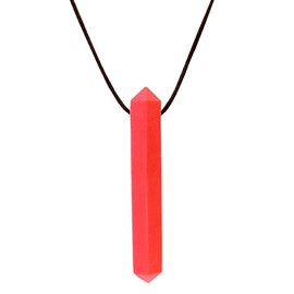 Collier pierre précieuse d'ark rouge
