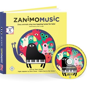 Livre enfant Zanimomusic Anglais