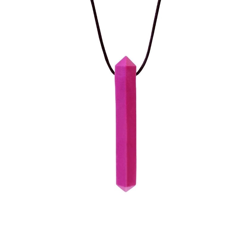 Collier pierre précieuse d'ark violet