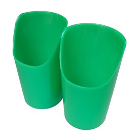 2 gobelets flexibles