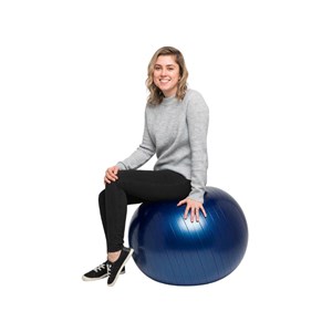 Swiss ball 65cm - assise dynamique - jouet créatif et éducatif, éveil sensoriel