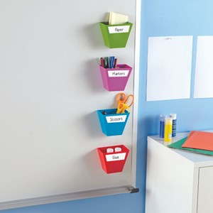 4 boites de rangement magnétique