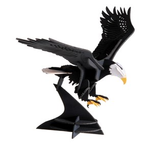 Maquette 3d en papier aigle
