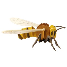 Maquette 3d en papier abeille