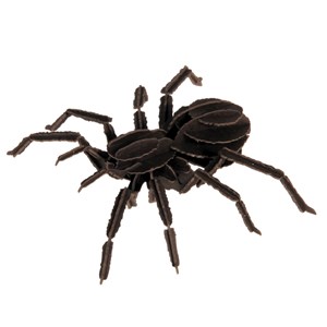 Maquette 3d en papier tarentule
