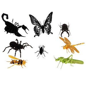 Maquette 3d en papier tarentule