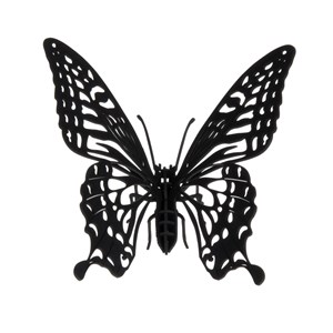 Maquette 3d en papier papillon