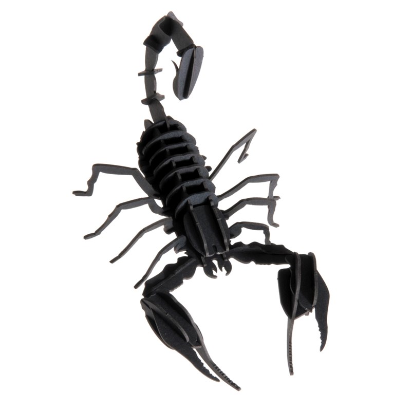 Maquette 3d en papier scorpion