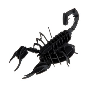 Maquette 3d en papier scorpion