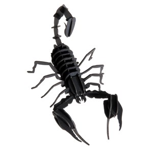 Maquette 3d en papier scorpion