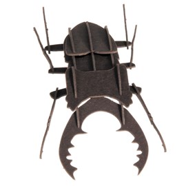 Maquette 3d en papier lucane