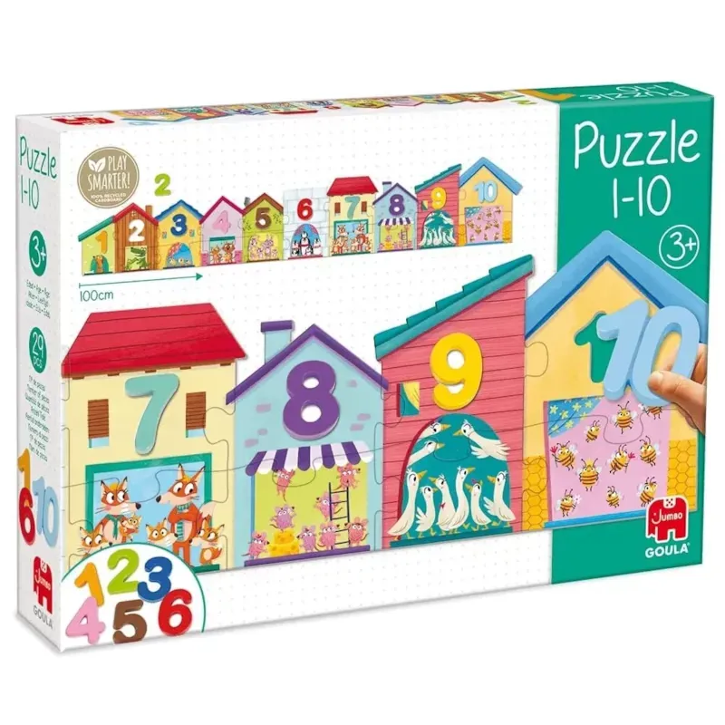 Puzzle chiffres de 1 à 10
